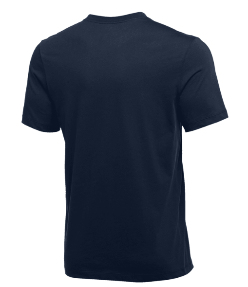 Nike Youth Cotton Crew Tee - Navy Blue、mySite、noshort