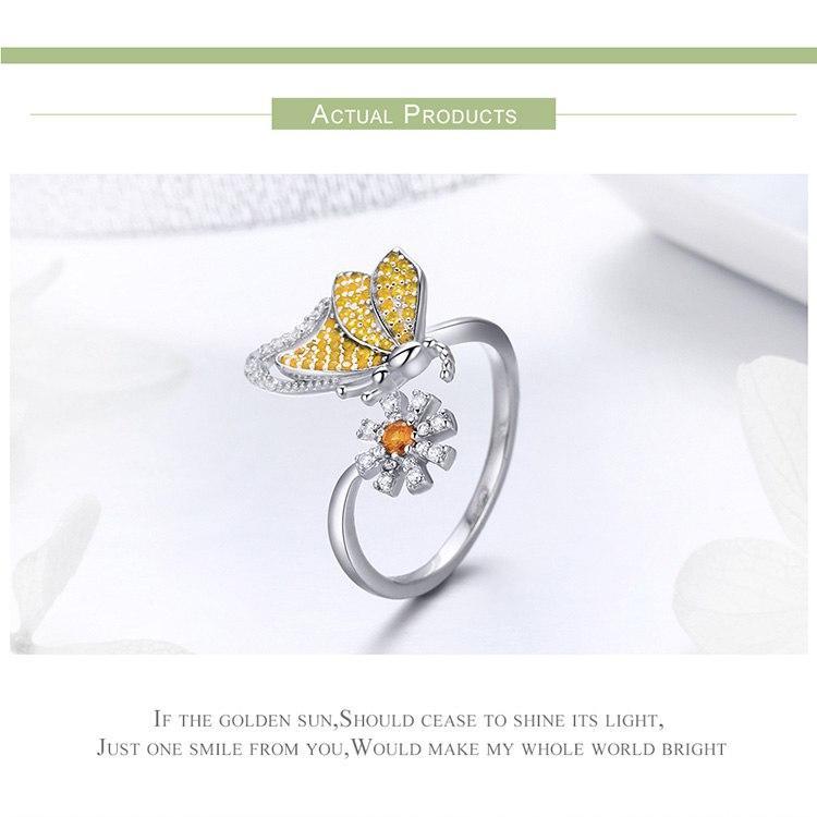 Butterfly Jewelry in Platinum Plated Sterling Silver, Yellow、mySite、g9winljtr