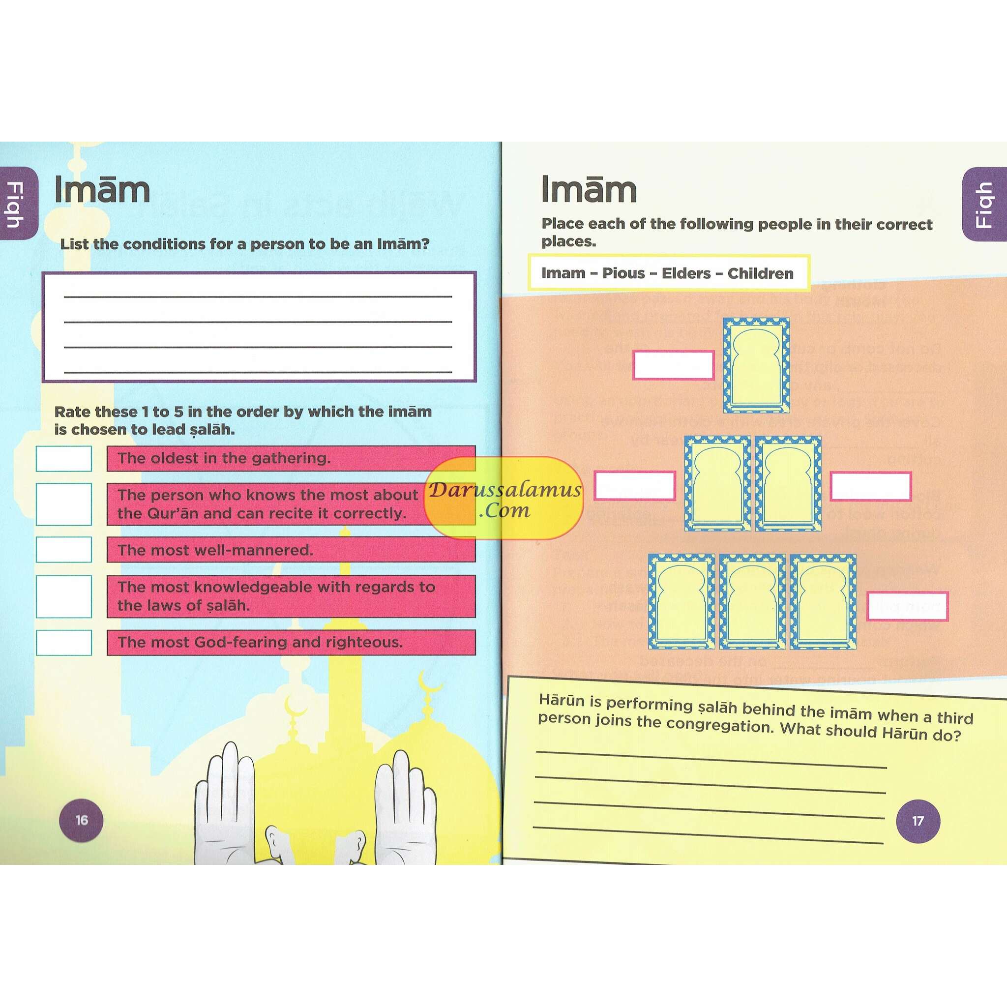An Nasihah Islamic Curriculum Workbook 6 For Boys、mySite、topwebapps