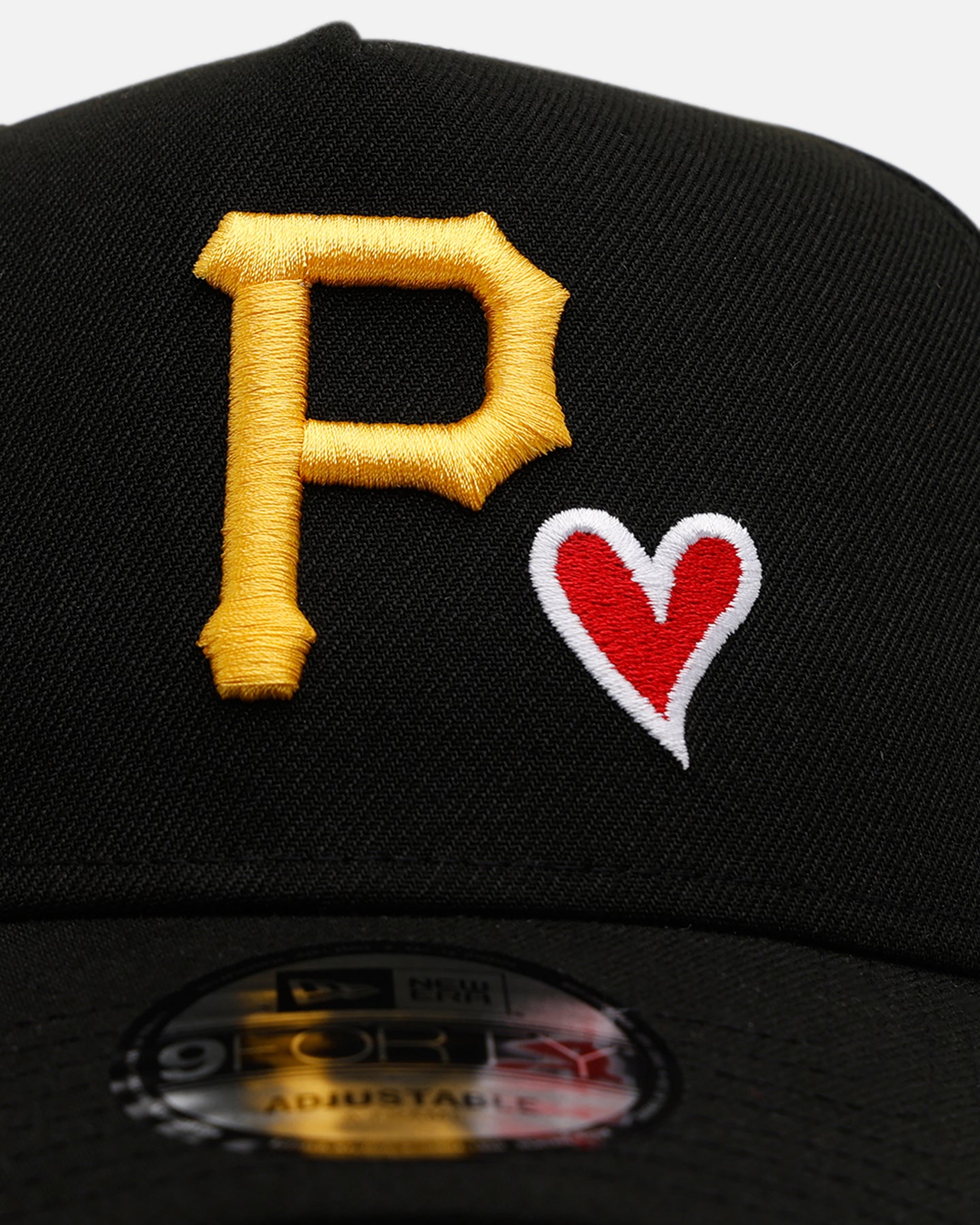 New Era Pittsburgh Pirates 'Team Color Hearts' 9FORTY A-Frame Snapback Official Team Color、mySite、zt4zffjzw