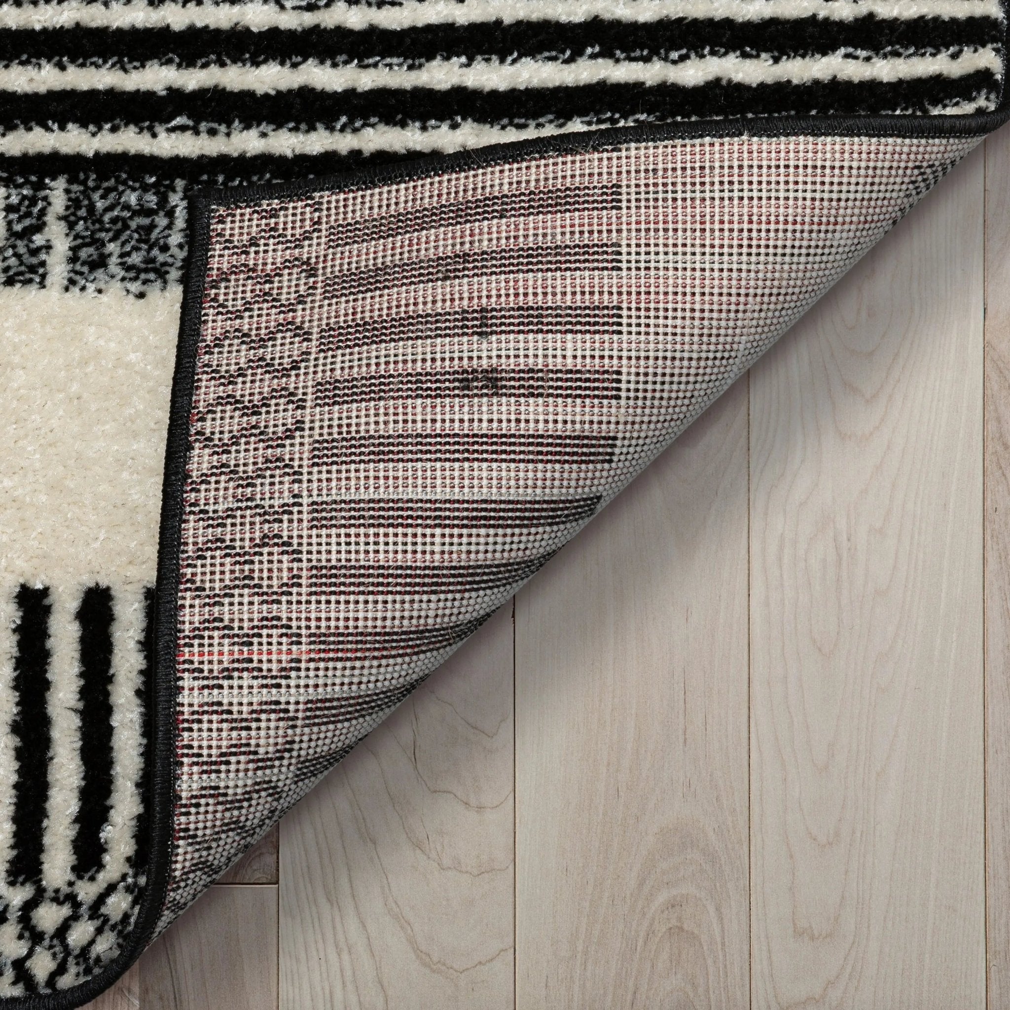 Well Woven Black & White Striped Rug – Living Room Luxury、mySite、gigharbornorthrealestate