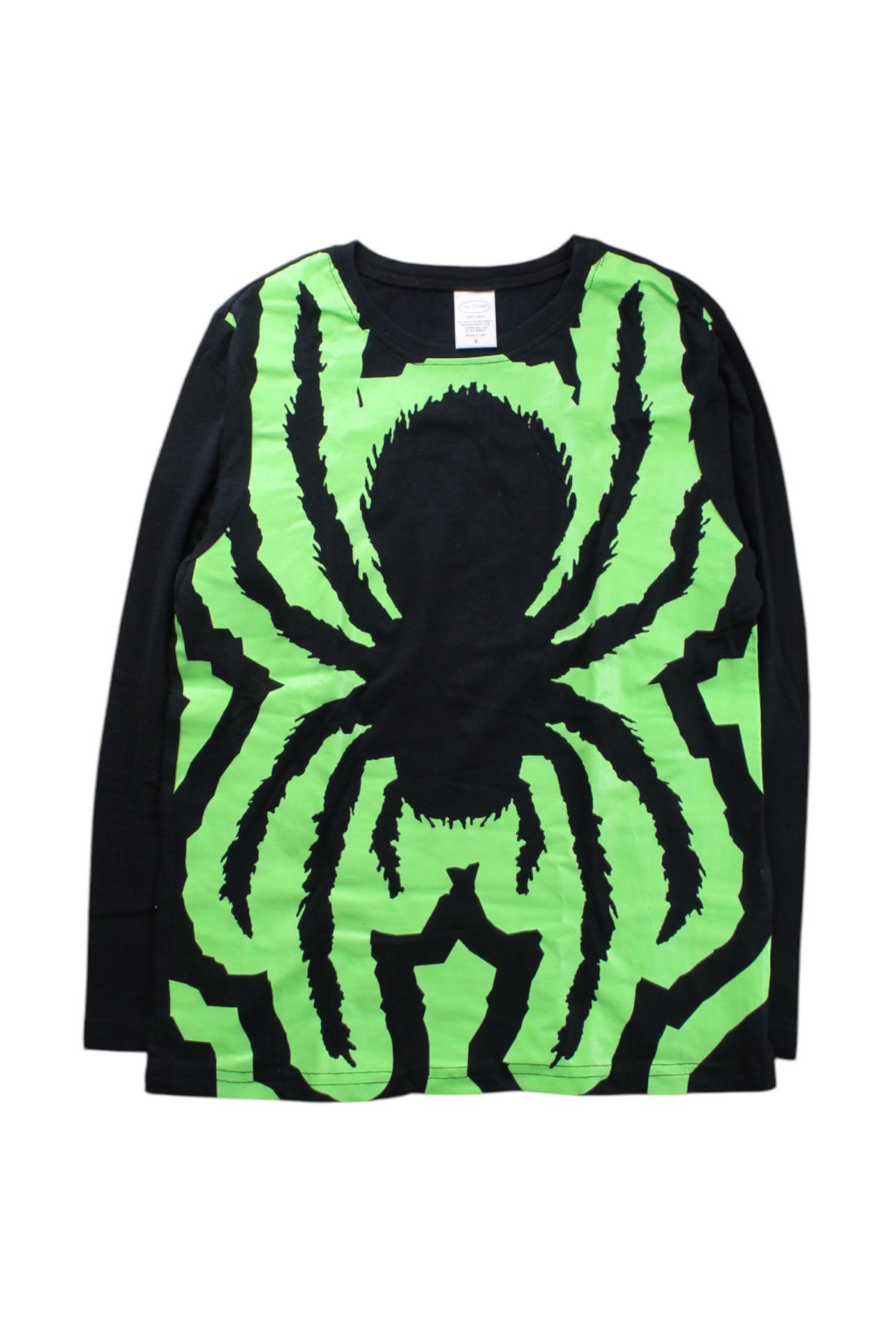 City Threads Spider Long Sleeve T-Shirt Size 8Y、mySite、g9winljtr