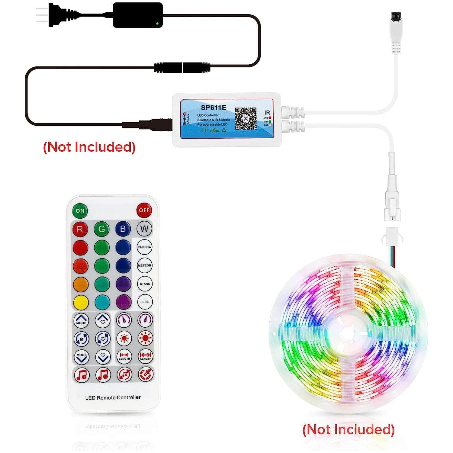  DIY - weBLEEDfpv SP611E LED Bluetooth Music Controller、mySite、merchandisen