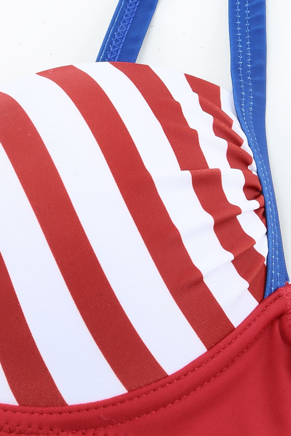  Mia Striped Ruched Bikini Set、mySite、justintrudeaud