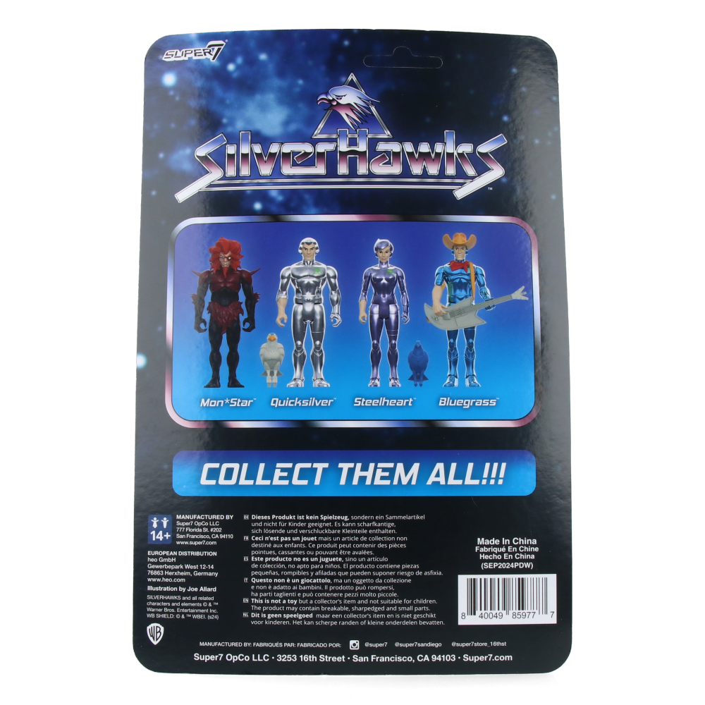  Bluegrass (Toy Version) - SilverHawks - ReAction Figures wave 01、mySite、greenlandpopulation