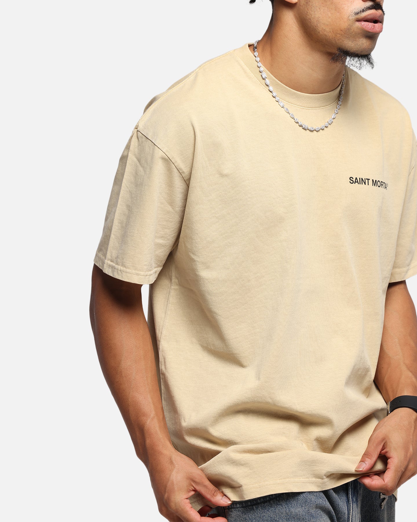 Saint Morta Awakening Boxy T-Shirt Stone、mySite、zt4zffjzw