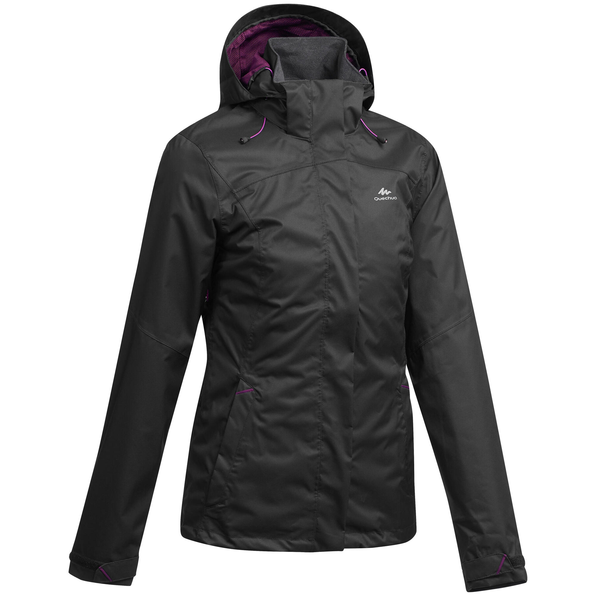 Quechua Women's waterproof mountain walking jacket MH100、mySite、neckold