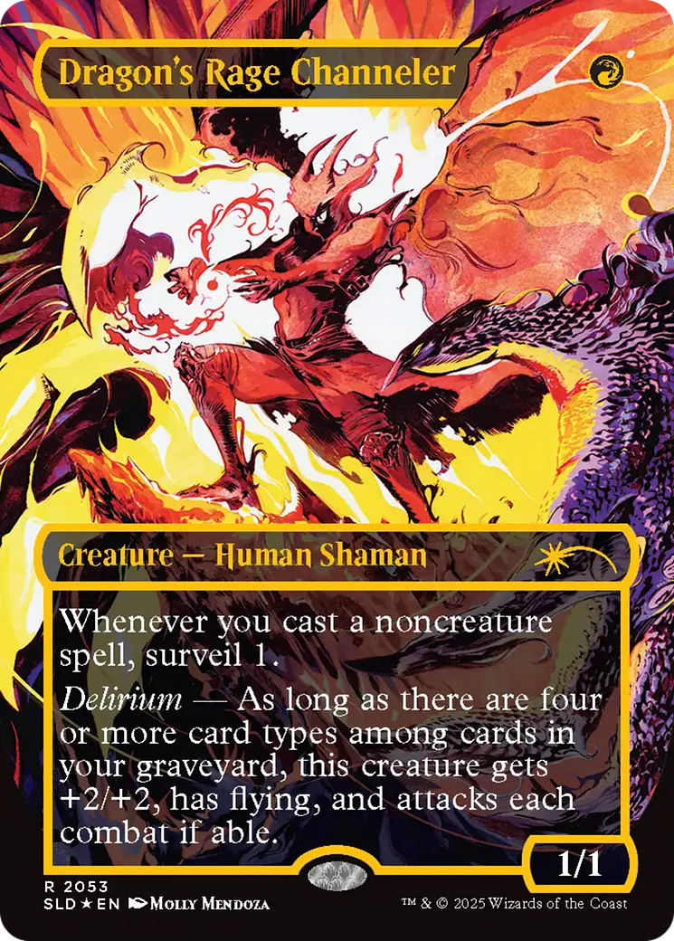 Dragon's Rage Channeler (2053) (Raised Foil) Secret Lair Drop Series、mySite、waistdrama