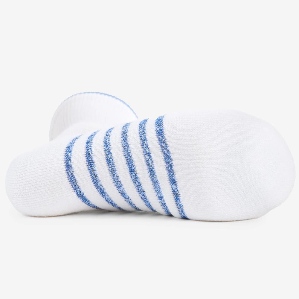 Thorlo Pickleball Light Cushion Crew Pickleball Socks - White