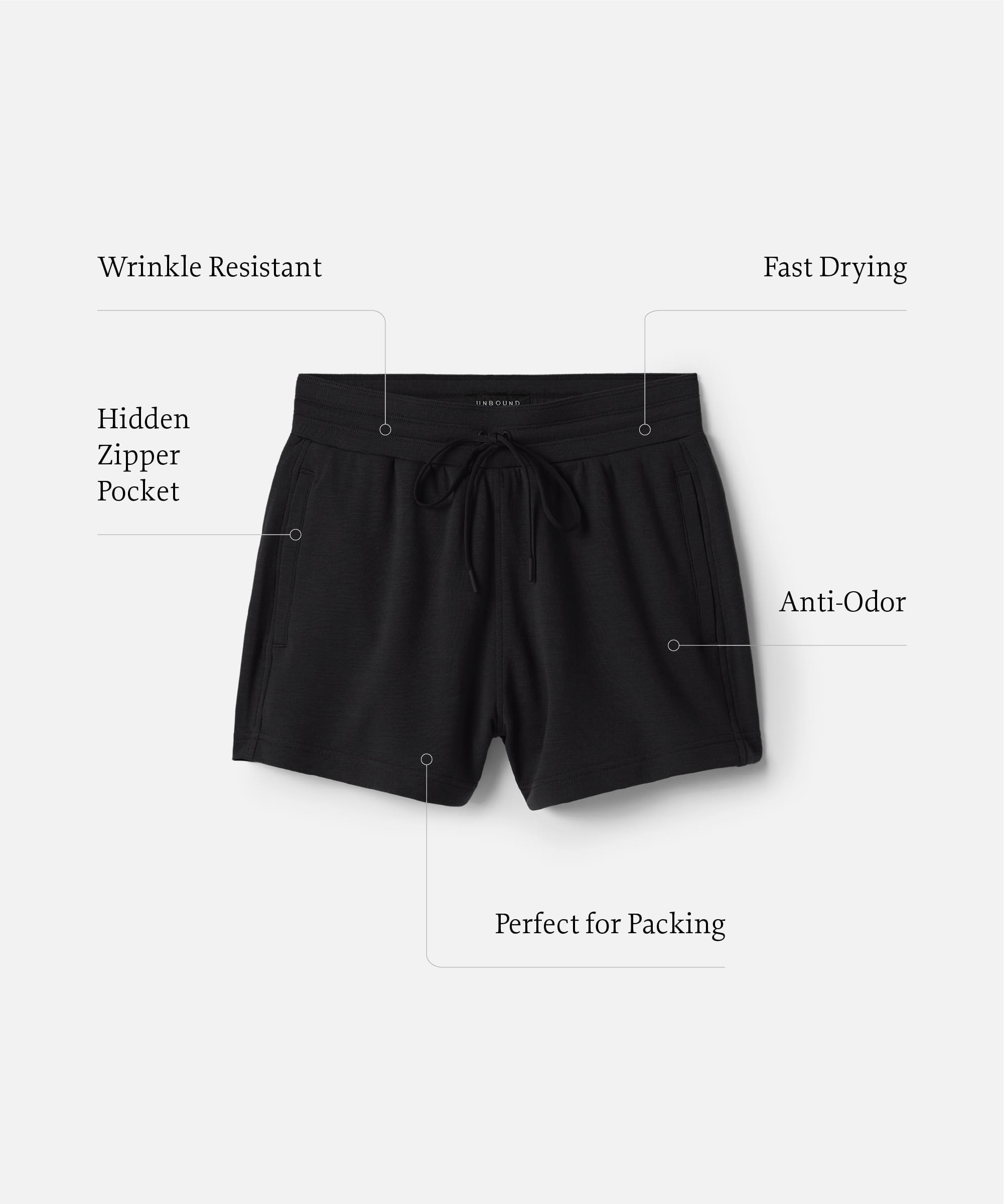 Women's Merino Getaway Shorts、mySite、noshort