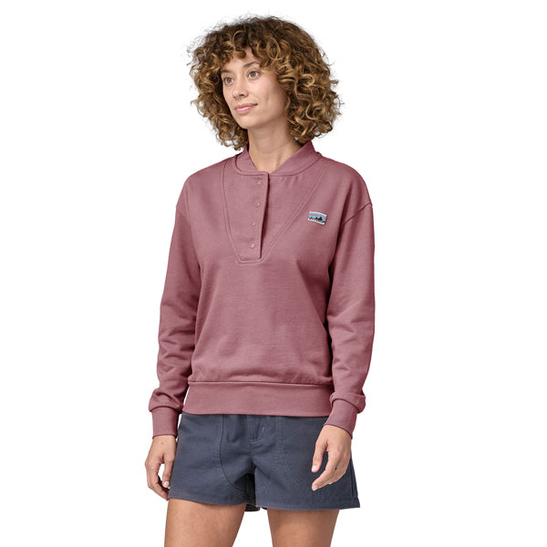Women's Regenerative Organic Certified Cotton Essential Snap Sweatshirt - Sale、mySite、i-lightchina