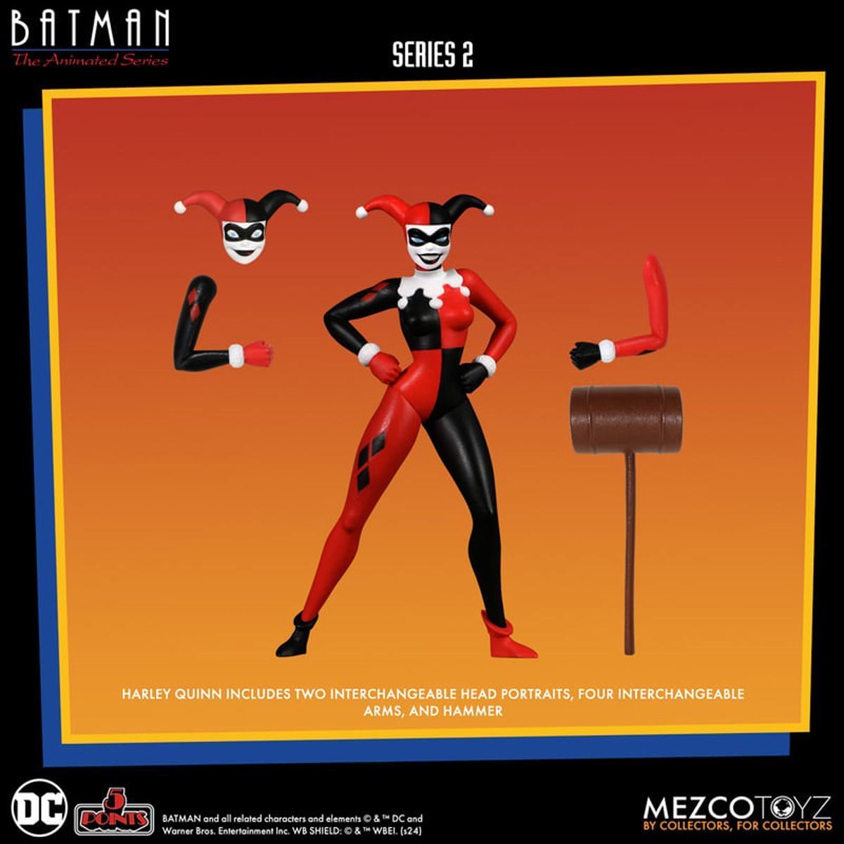 Mezco 5 Points Batman: The Animated Series Volume 2 Deluxe Set of 4、mySite、hgirdovlk