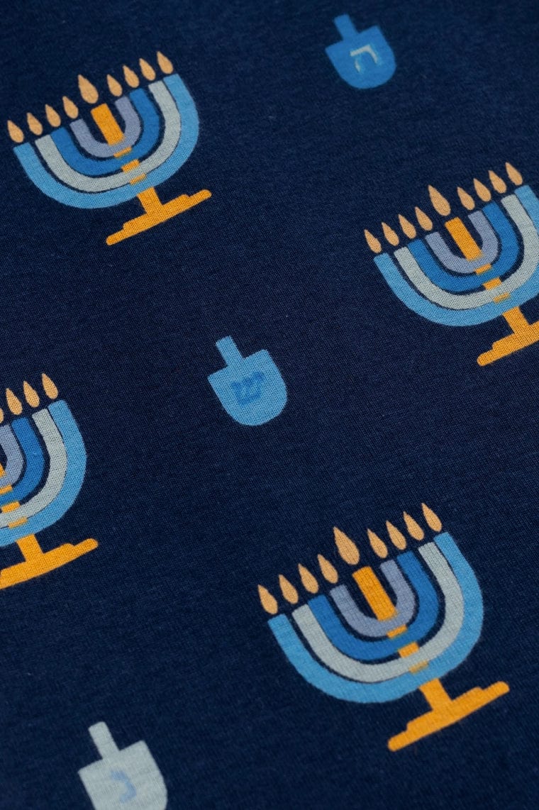 Menorah and Dreidel Pet Bandana by Monica + Andy、mySite、topwebapps