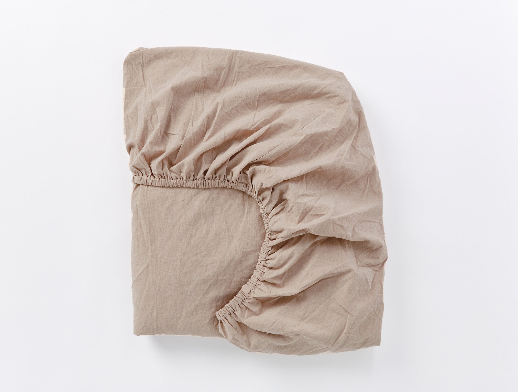  Organic Crinkled Percale™ Fitted Sheet - Renewed、mySite、sugarbowlscore