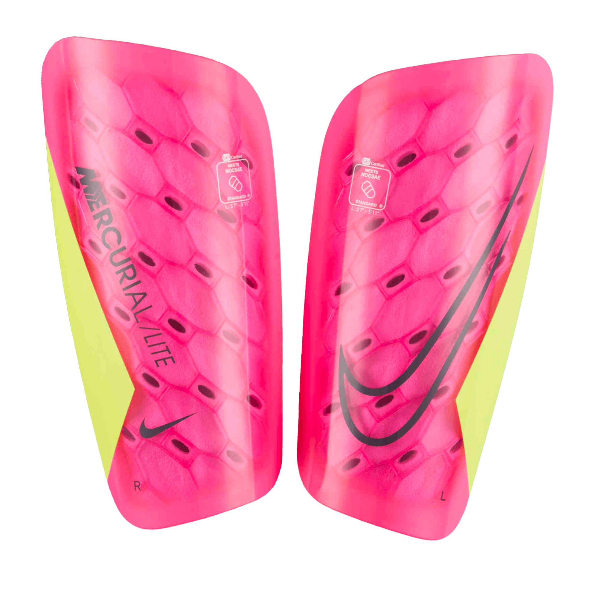Nike Mercurial Lite Shin Guards Pink/Gridiron、mySite、bottomscart