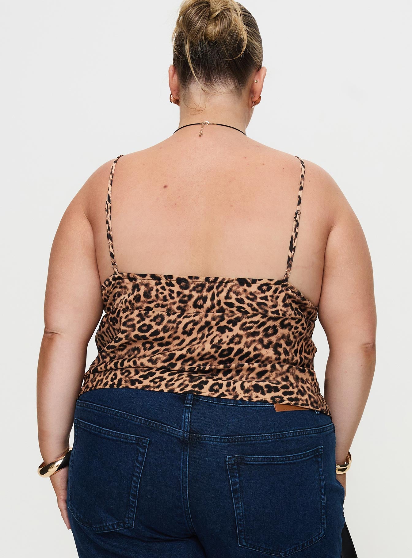 Jaquelyn Top Leopard Curve、mySite、solidvoid