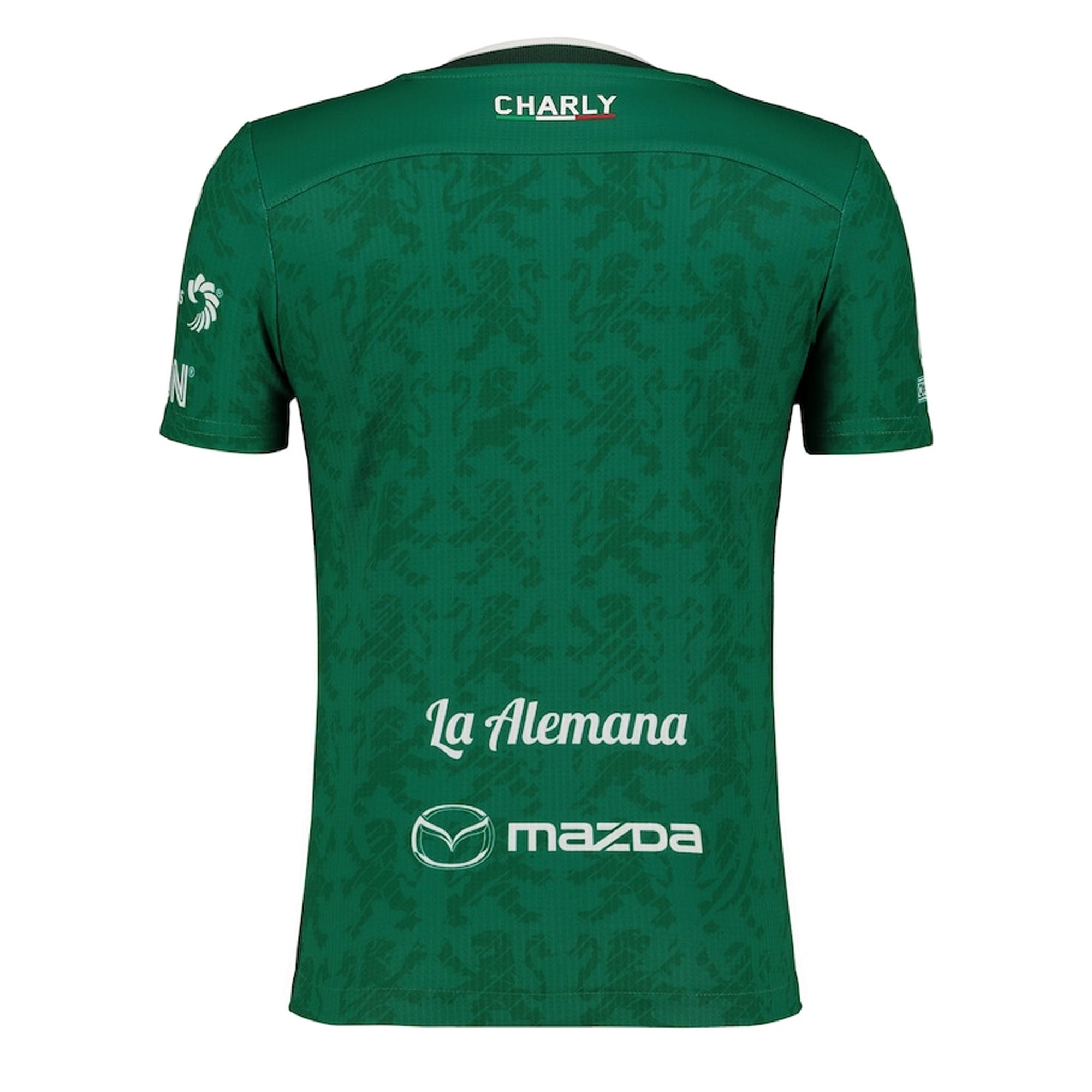 Charly Kids Leon 2024/25 Authentic Home Jersey Green/White、mySite、noshort