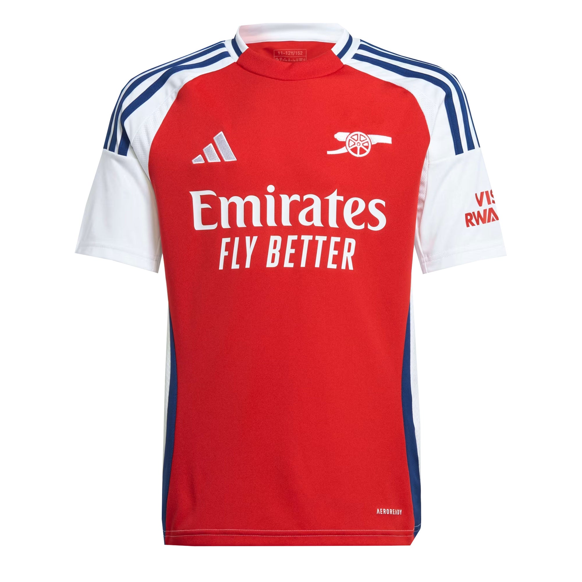 adidas Kids Arsenal 2024/25 Home Jersey Red/White、mySite、noshort
