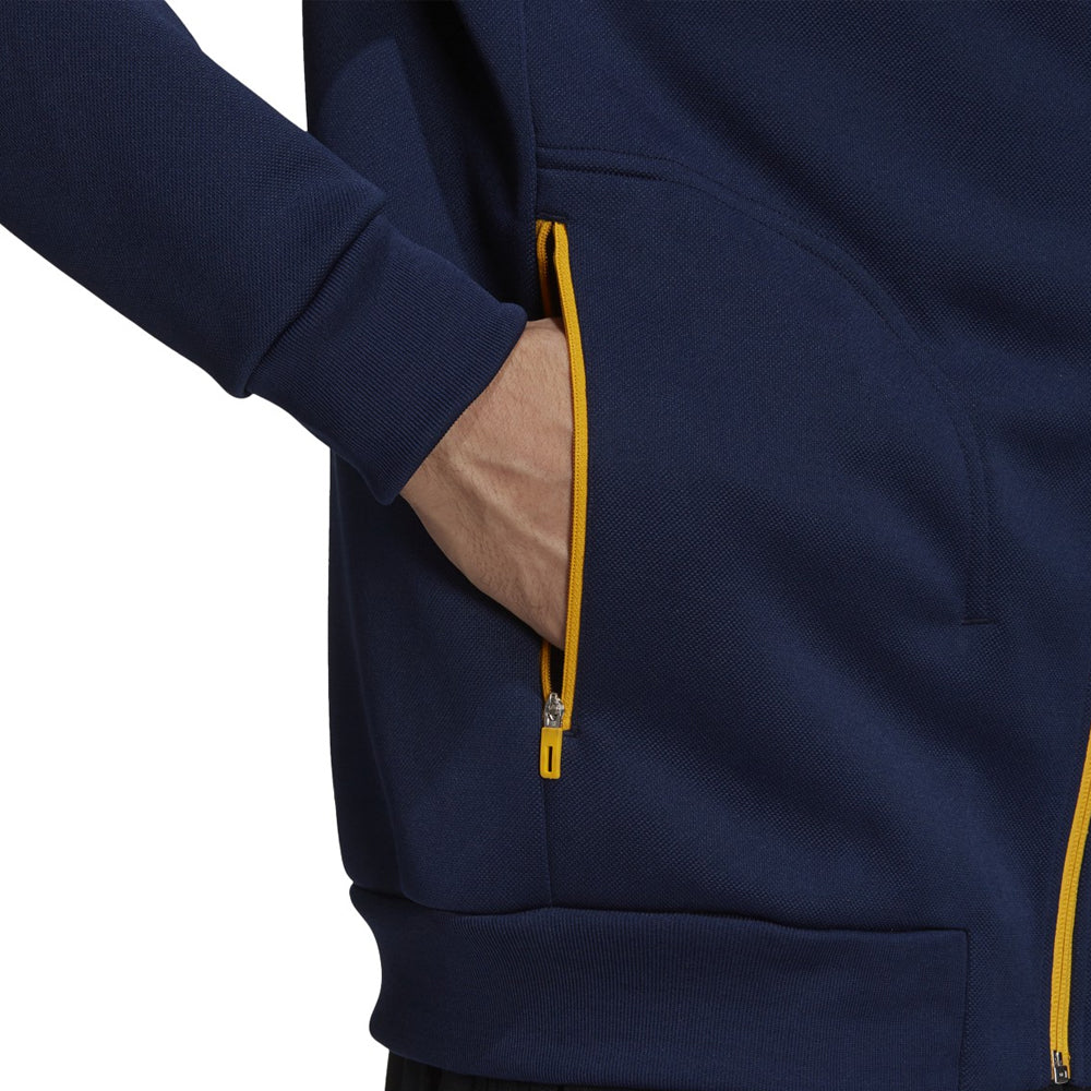 adidas Men's LA Galaxy 2021/22 Anthem Jacket Navy、mySite、bottomscart