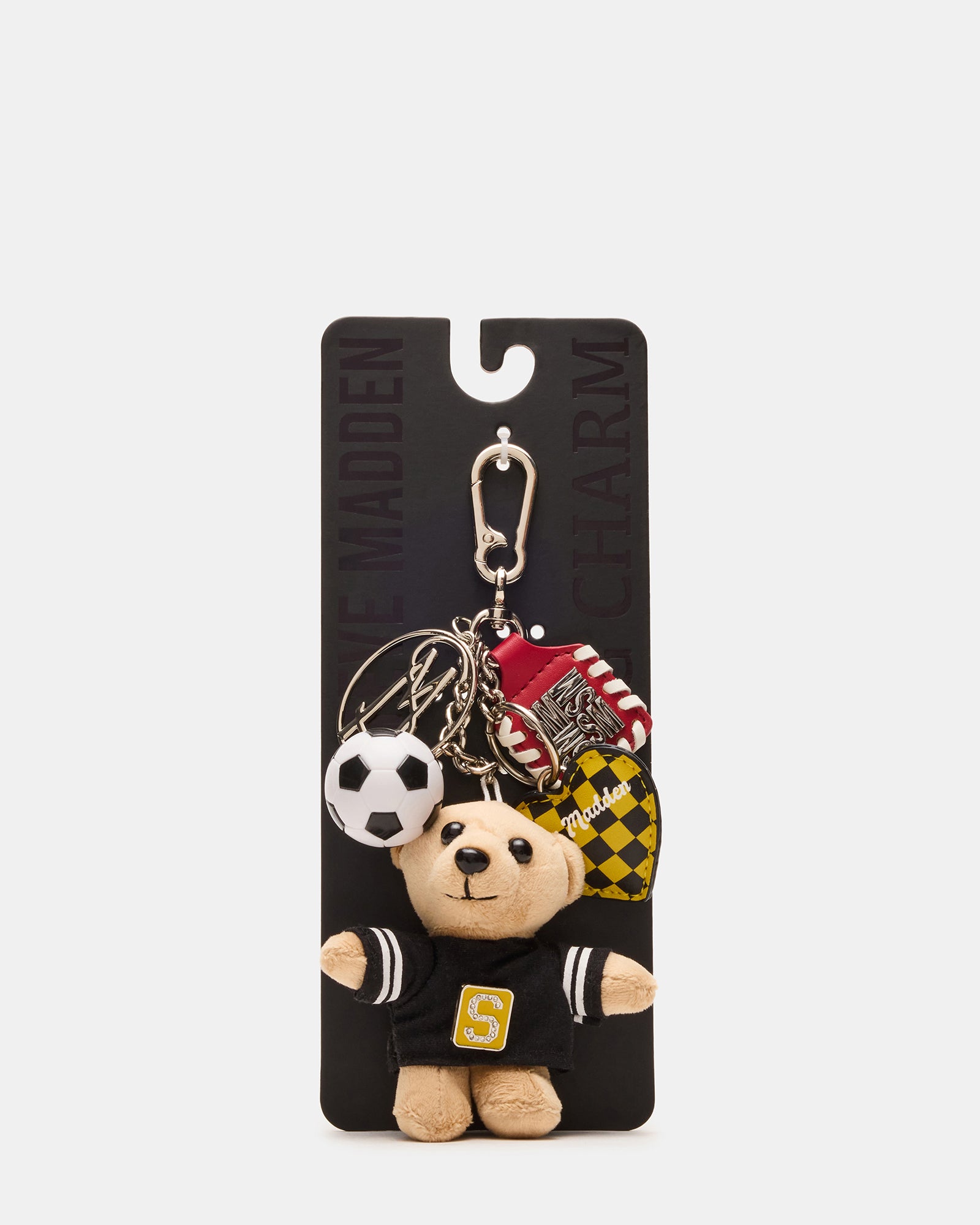 GOAL BAG CHARM BLACK/YELLOW、mySite、gtrtttuynbv