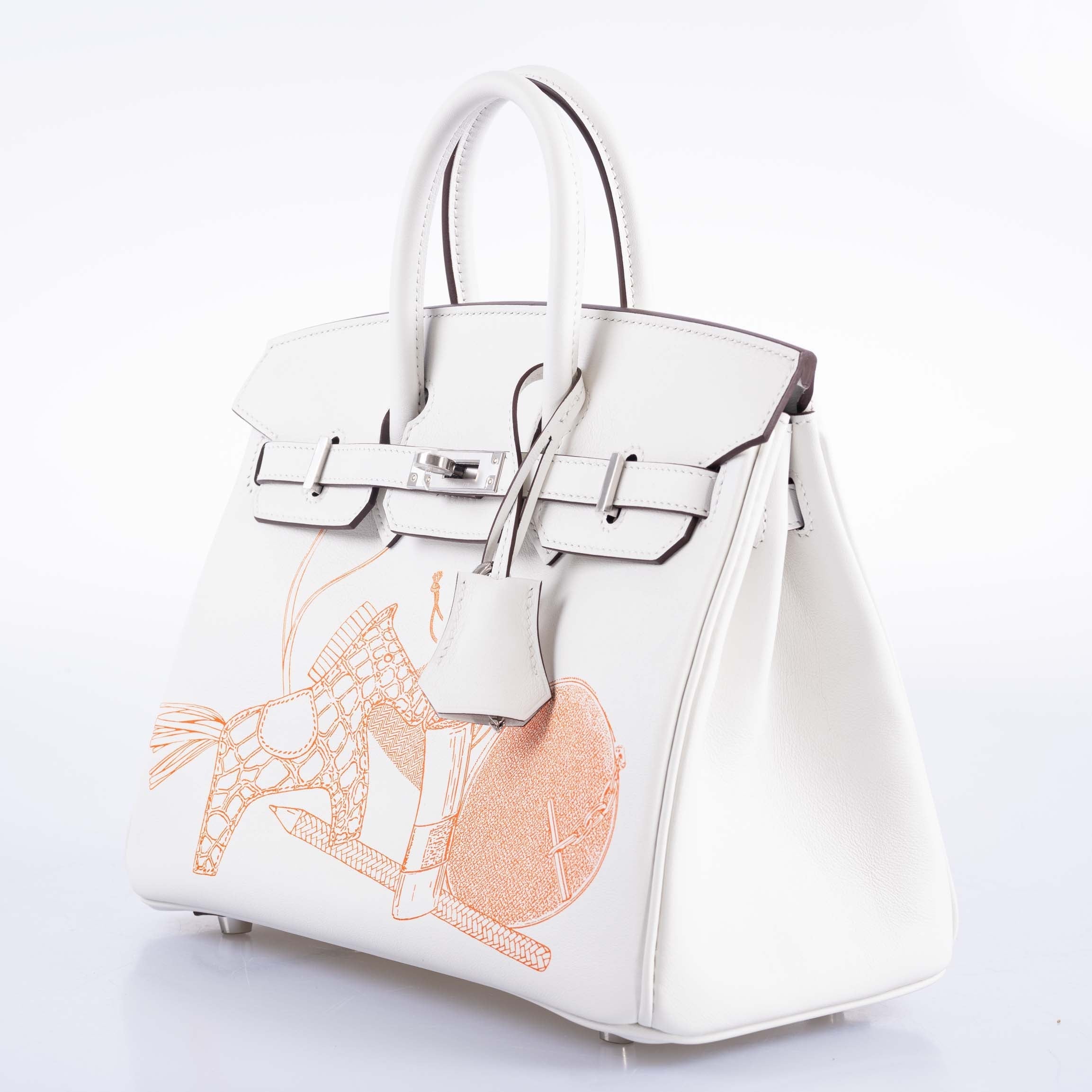 Hermès Birkin 25 In and Out Blanc Swift with Palladium Hardware、mySite、garminoutage.com