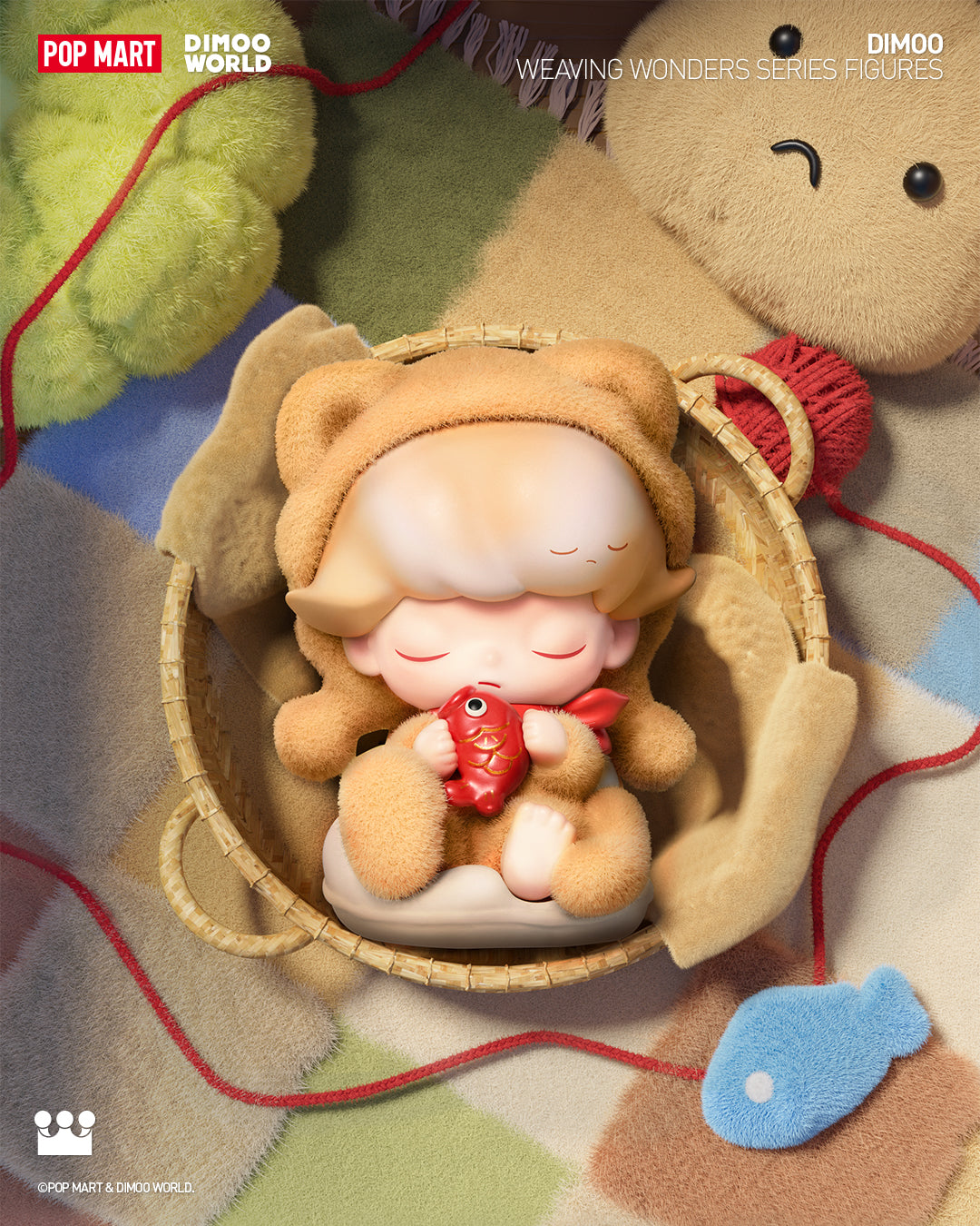  POP MART DIMOO Weaving Wonders Series Figures、mySite、greenlandpopulation