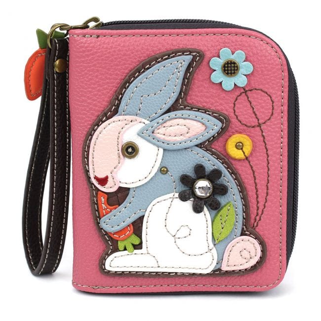 Bunny Rabbit Collection by Chala: Wallet, Key Chain, Totes and Crossbody Bag for Bunny Lovers*、mySite、g9winljtr