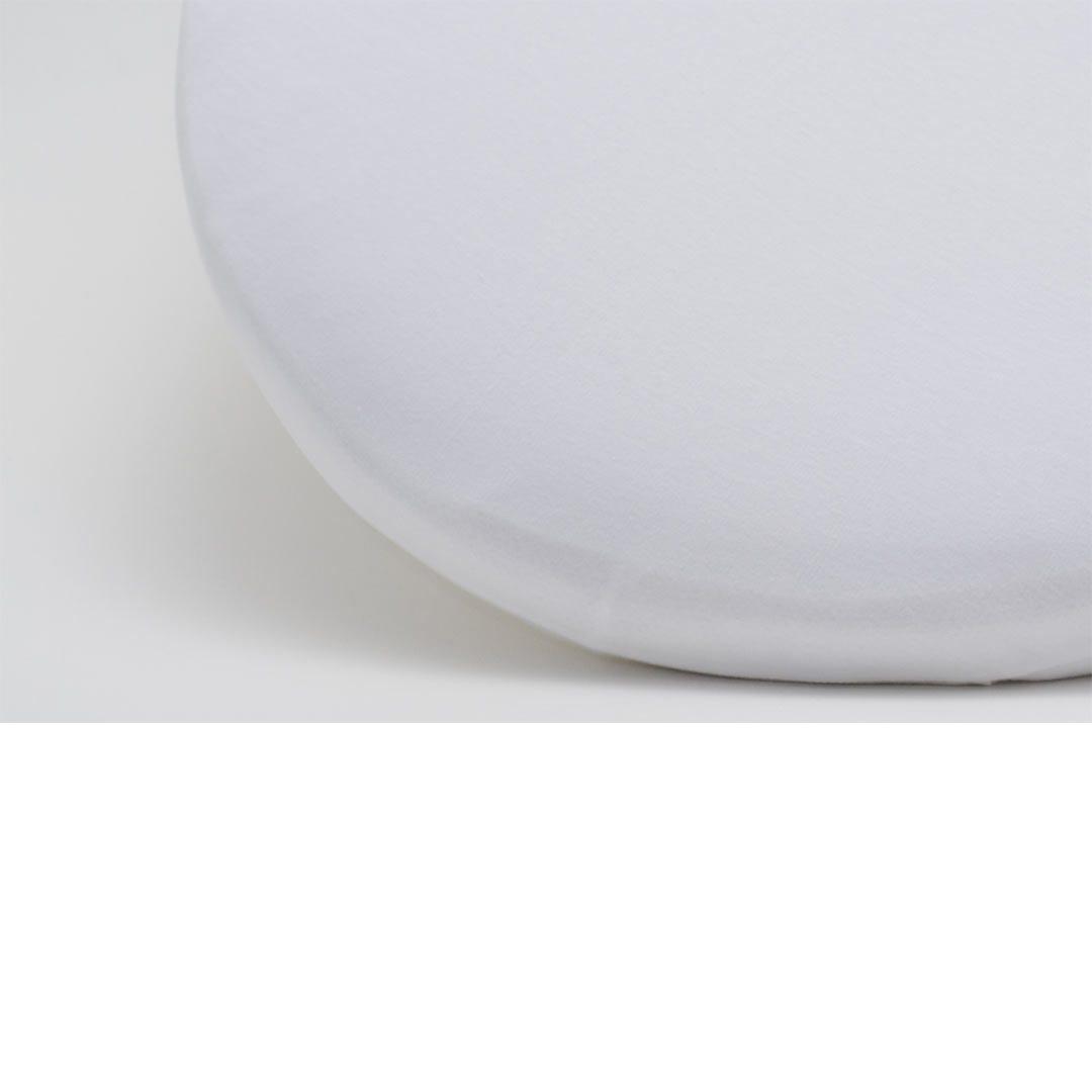  Gaia Baby Cot Fitted Sheets - White - 2 Pack、mySite、merchandisen