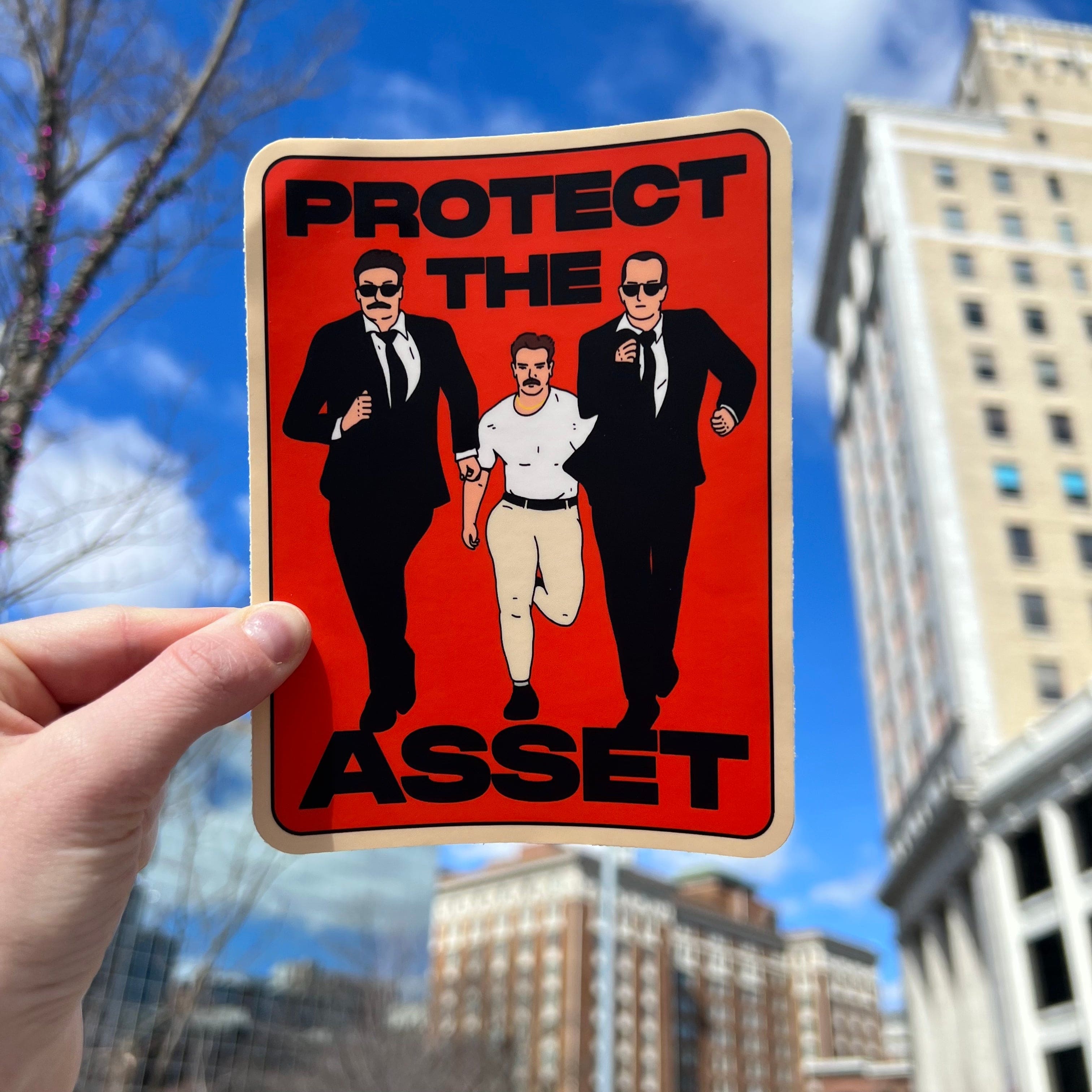 Protect the Asset Frankie Lapenna Sticker、mySite、elrpsem3k