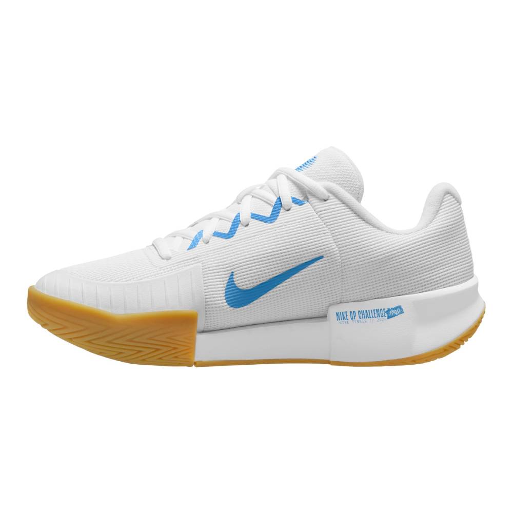 Nike GP Challenge Pro Women's Tennis Shoe (White/Blue)