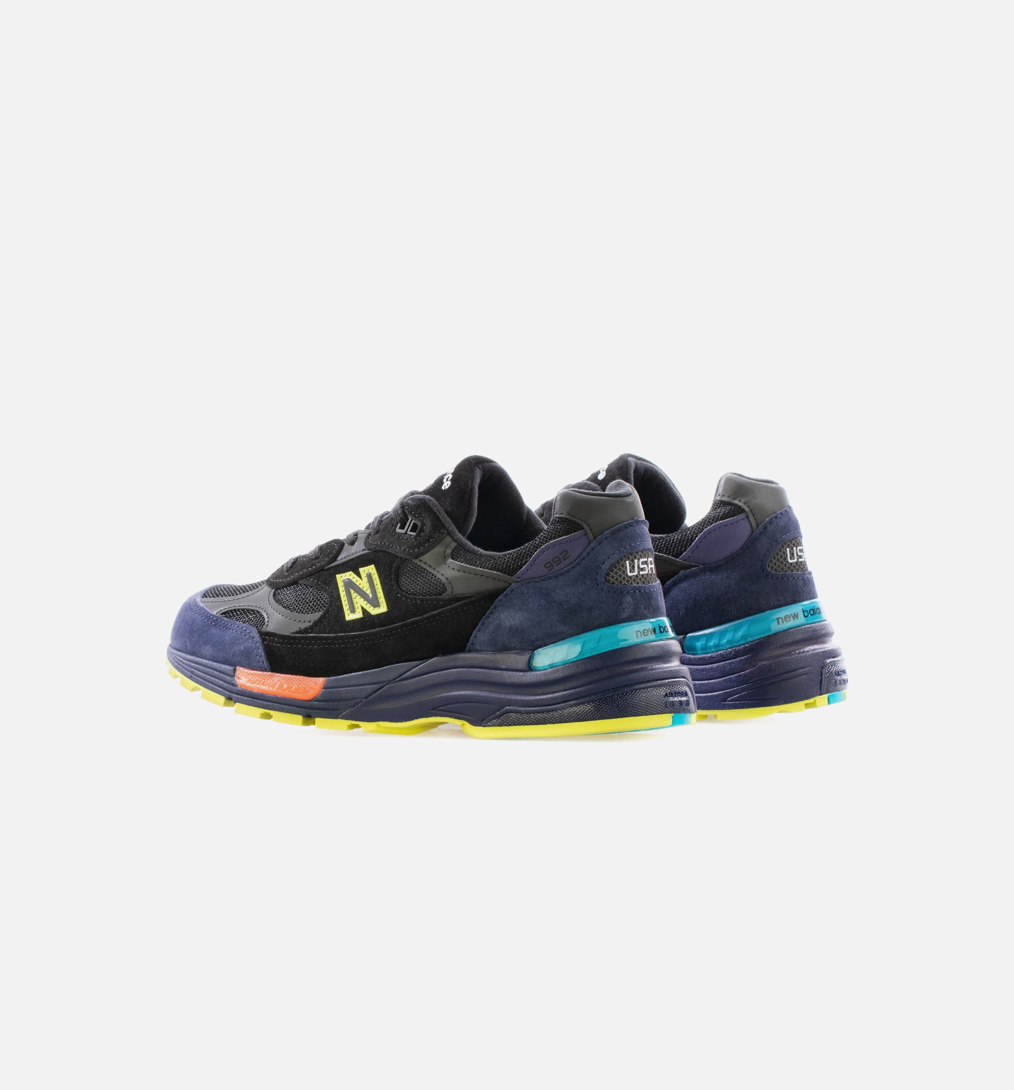 Made in USA 992 Mens Running Shoe - Black/Purple、mySite、dreamappss