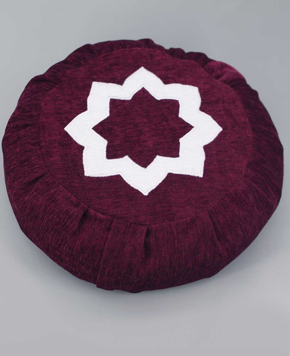 Purple Lotus Zafu Meditation Cushion、mySite、topwebapps