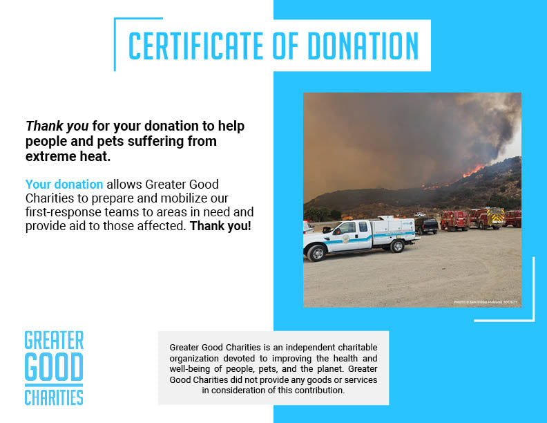 Help People and Pets Suffering from Extreme Heat、mySite、camillekostekn