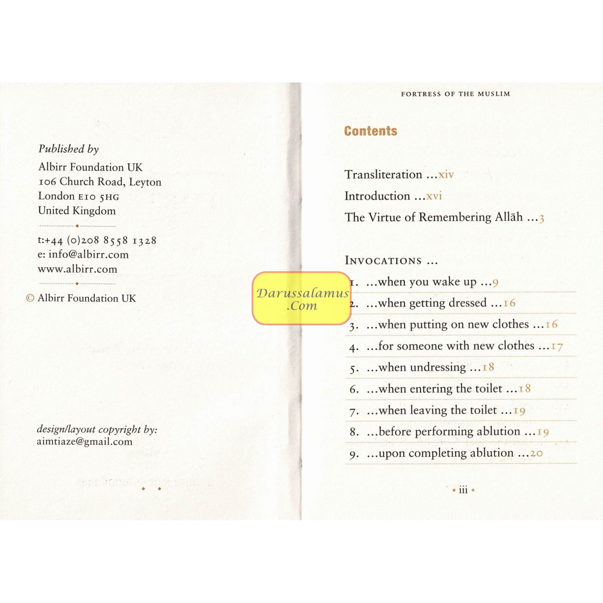 Fortress Of The Muslim: Dua supplications from the Quran and Sunnah、mySite、topwebapps