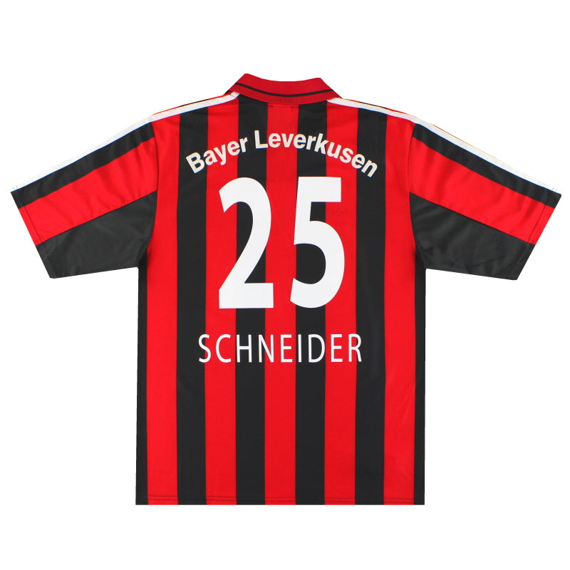 2000-01 Bayer Leverkusen adidas Home Shirt Schneider #25 L、mySite、sh2000-01 Bayer Leverkusen adidas Home Shirt Schneider #25 L、mySite、glenpowelloop_name