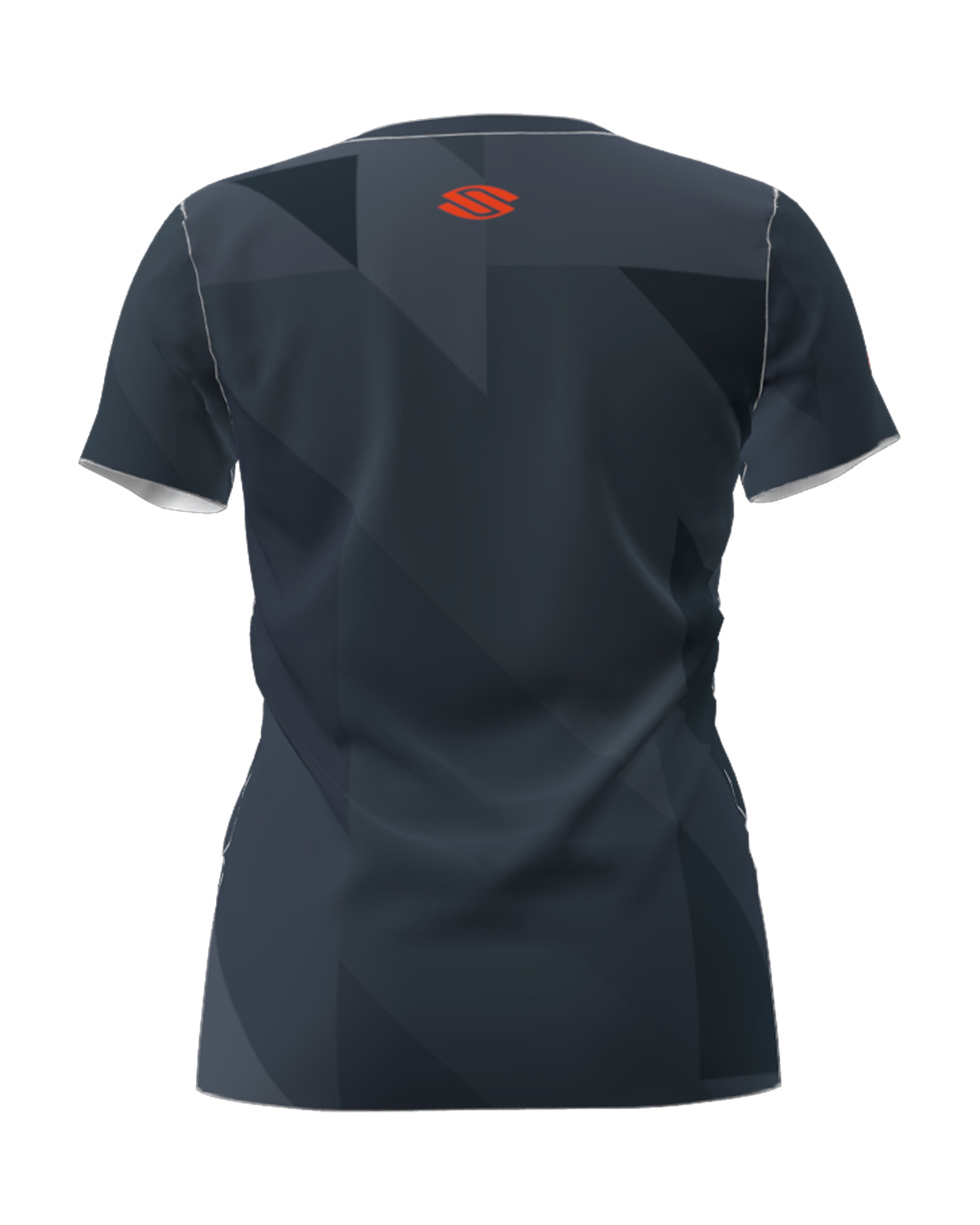 Women's Symmetrix Short Sleeve V-Neck Tee、mySite、noshort