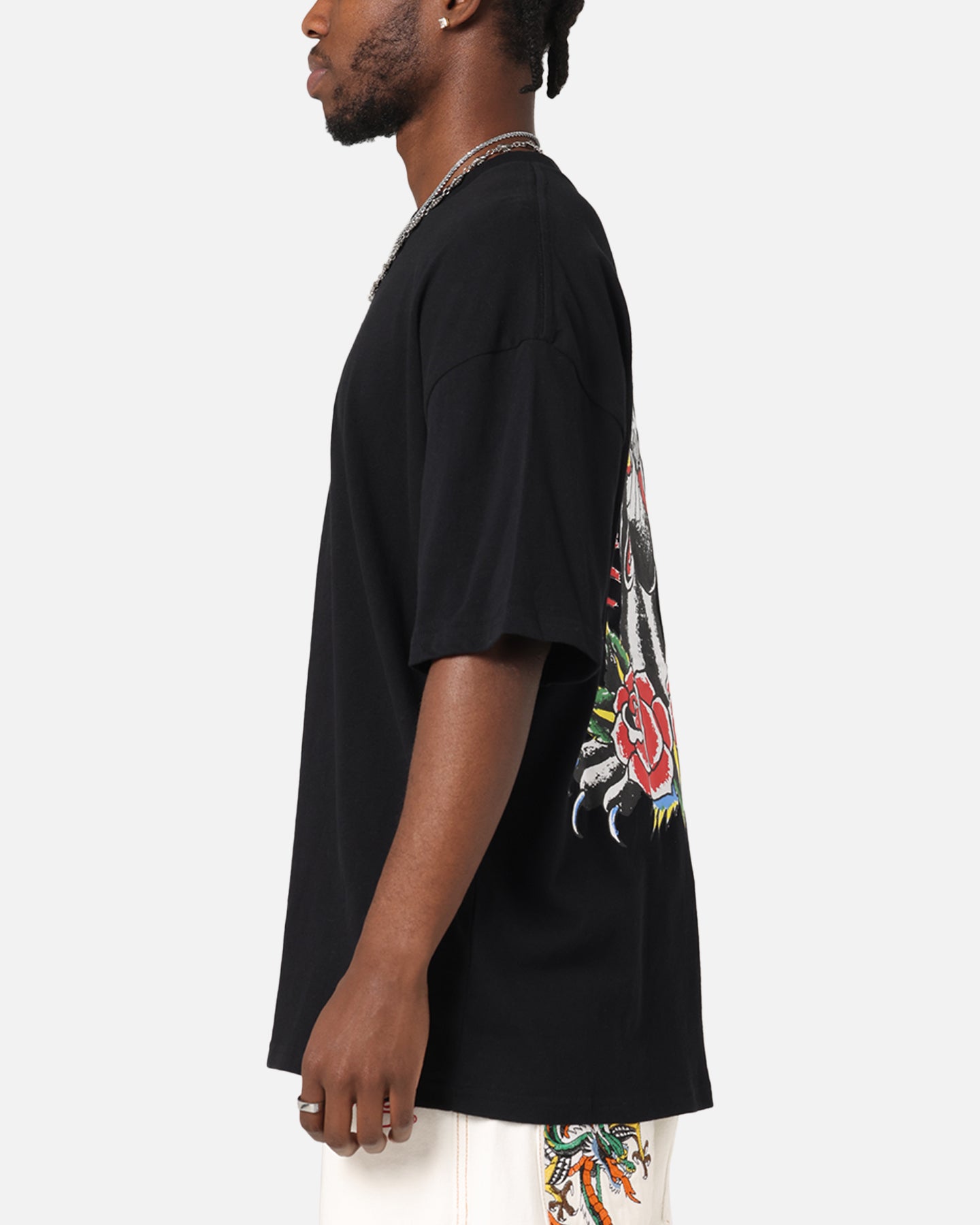 Ed Hardy Panther Ray T-Shirt Black、mySite、zt4zffjzw