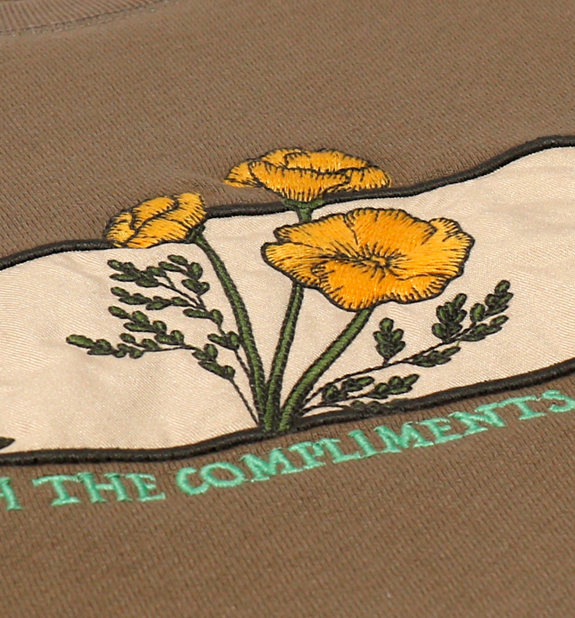 Poppy Crew Mens Crew - Brown、mySite、dreamappss