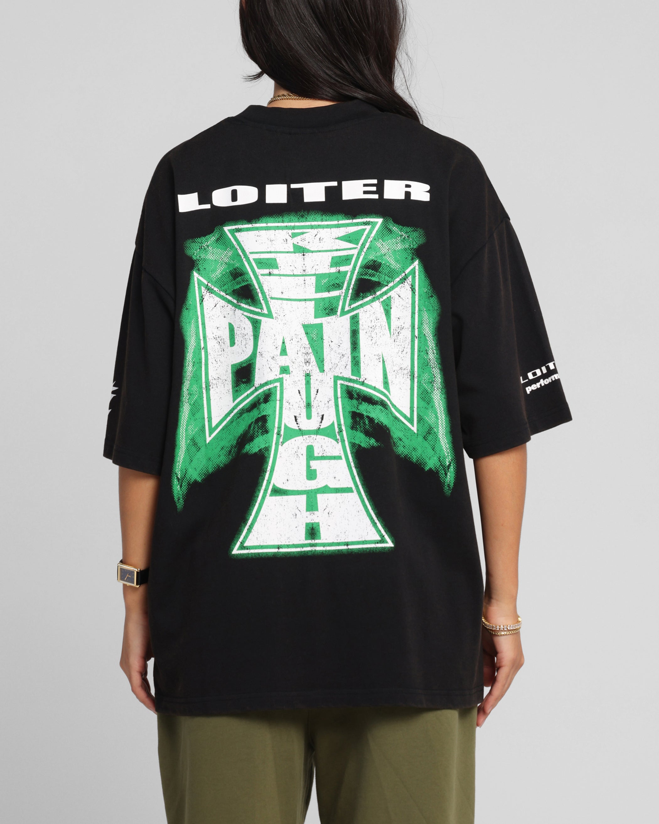 Loiter Liberty Vintage T-Shirt Vintage Black、mySite、zt4zffjzw