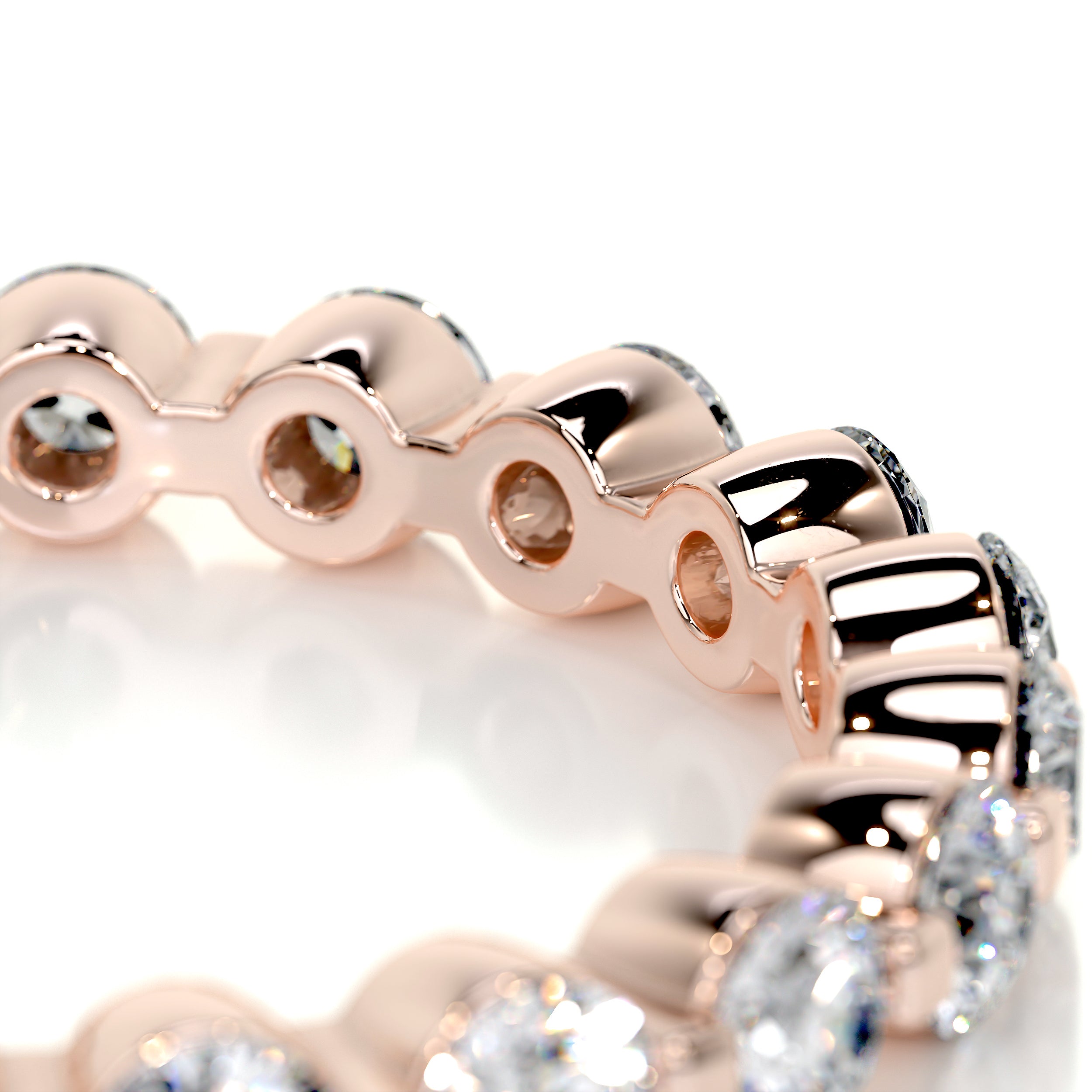 Josie Eternity Wedding Ring (1.75 Carat) -14K Rose Gold、mySite、hinf8tx79