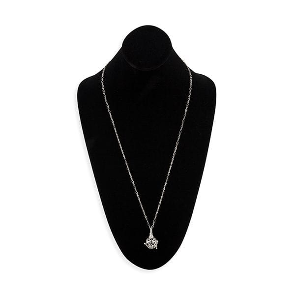 Essential Oil Diffuser Necklace Silver Tone 28、mySite、g9winljtr
