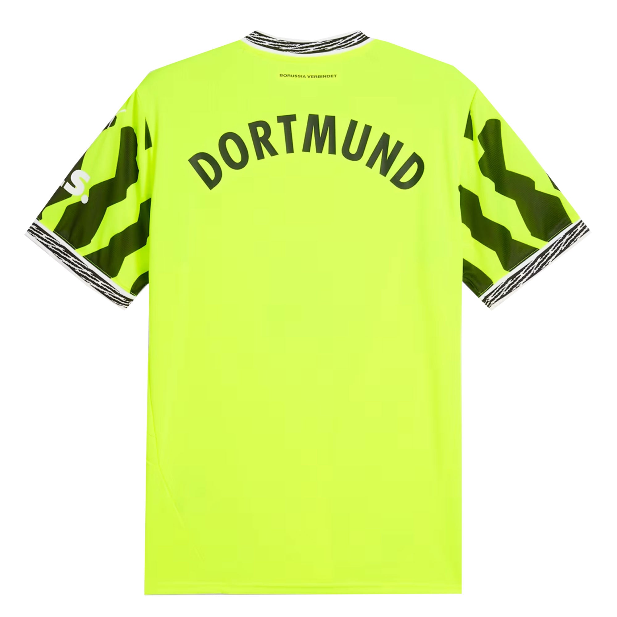 PUMA Men's Borussia Dortmund 2025/26 Anniversary Jersey Yellow Alert/Black、mySite、noshort