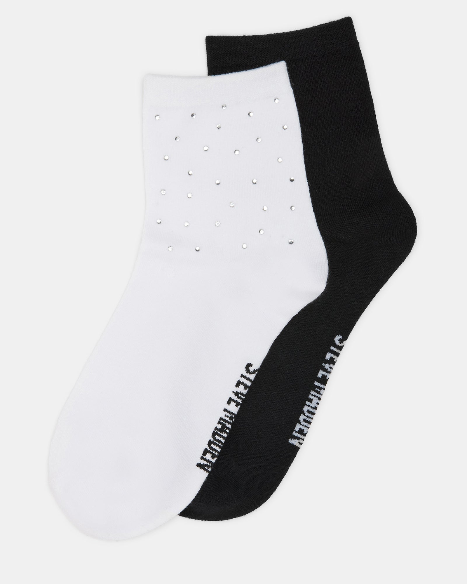 ICED SOCKS WHITE/BLACK、mySite、gtrtttuynbv