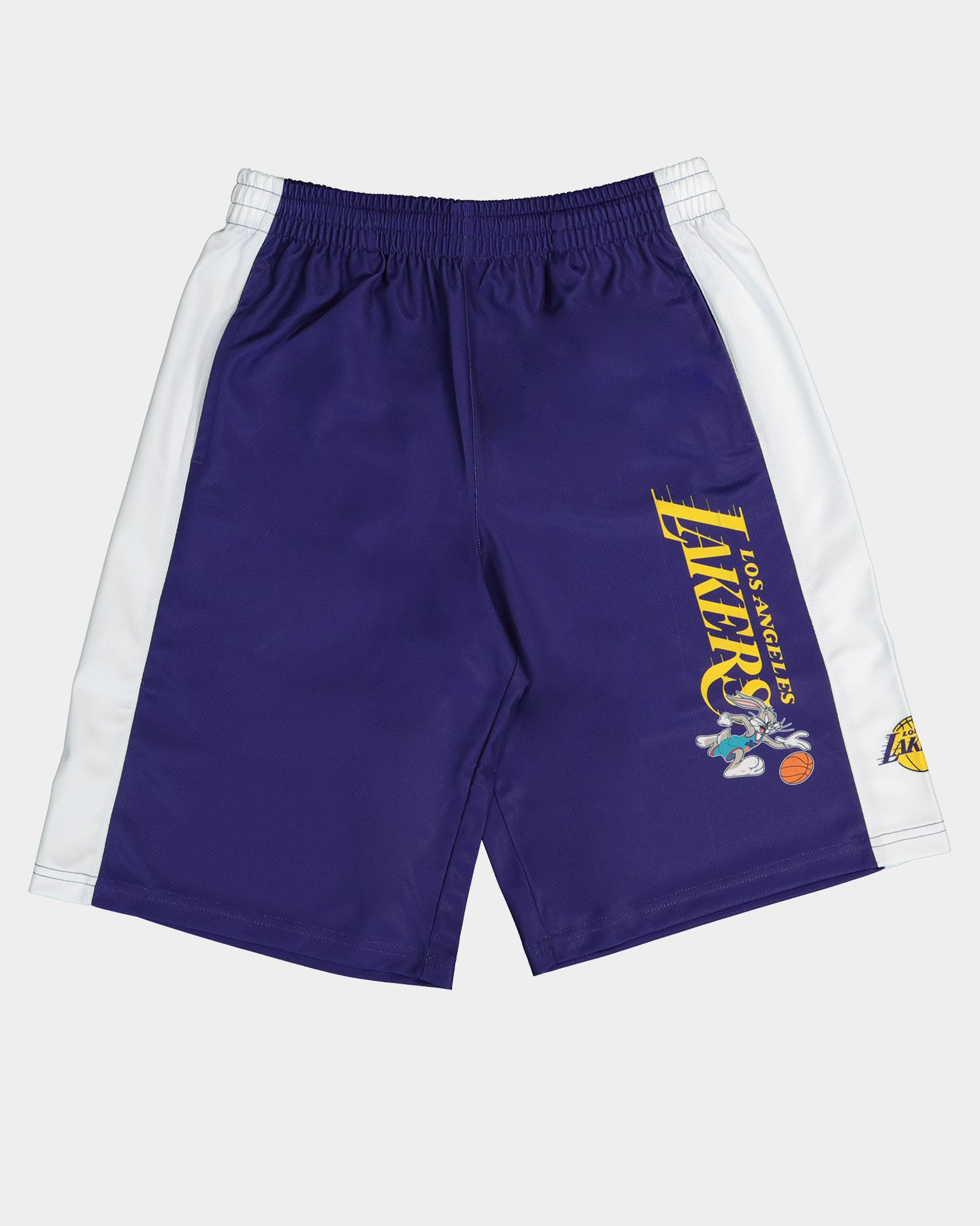 NBA Kid's NBA X Space Jam 2: A New Legacy Los Angeles Lakers Shorts Purple、mySite、zt4zffjzw