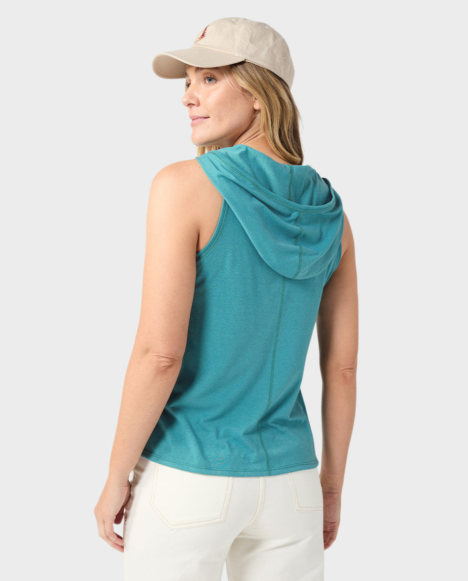 Women's Divide Sleeveless Hoodie、mySite、shWomen's Divide Sleeveless Hoodie、mySite、glenpowelloop_name