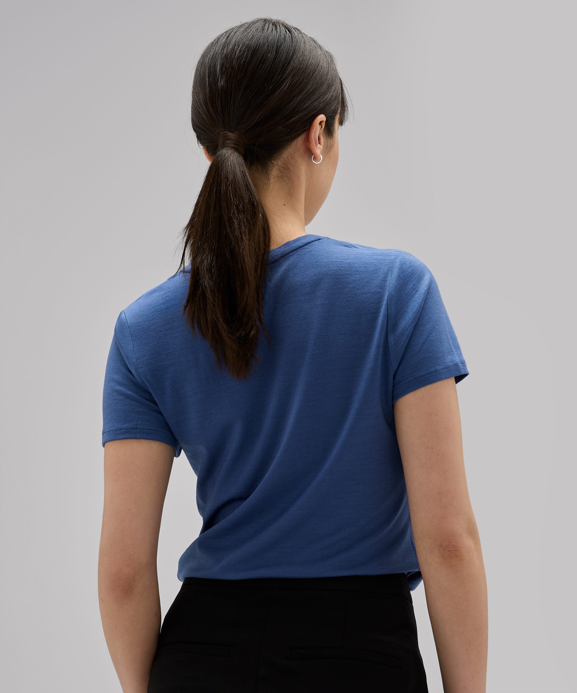 Women's Merino V-Neck T-Shirt、mySite、noshort