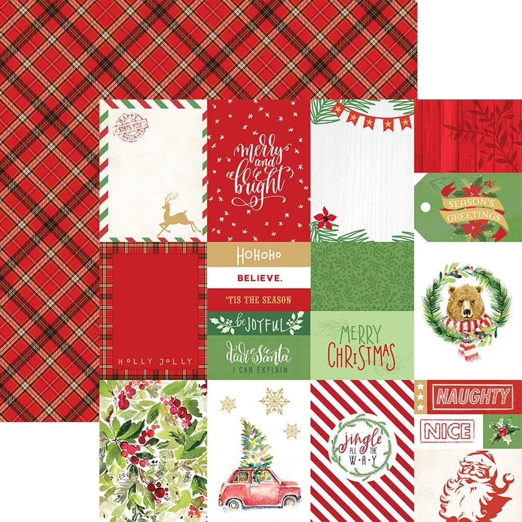  Scrapbook Paper - Merry and Bright Tags、mySite、ghnorth