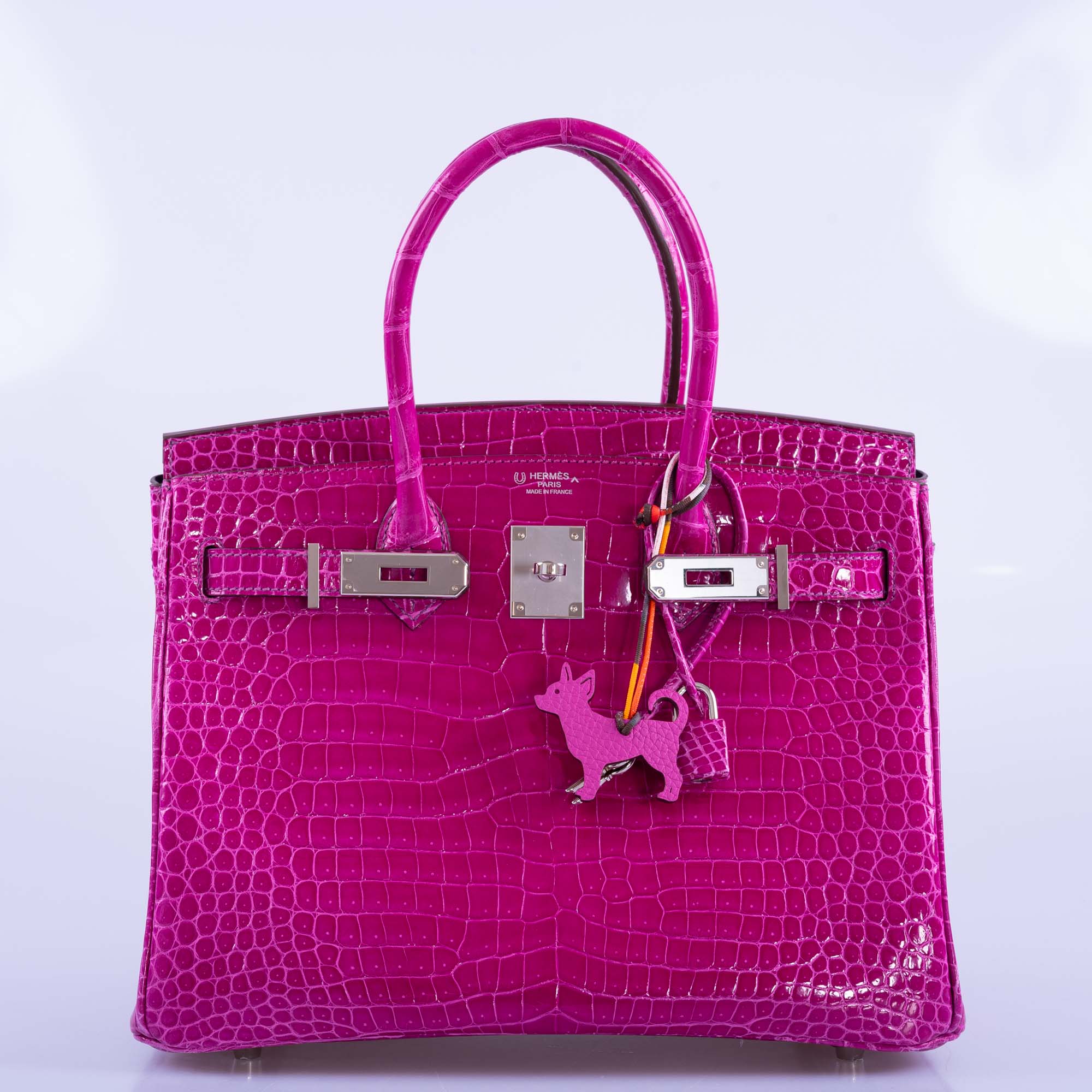 Hermès Birkin 30 HSS Rose Scheherazade Porosus Crocodile, Cassis Interior Palladium Hardware、mySite、garminoutage.com