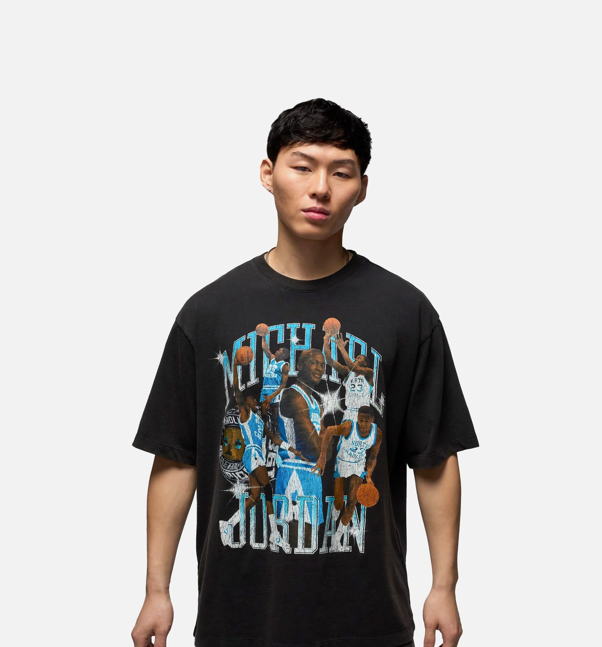 NSW Essentials Michael Mens Short Sleeve Shirt - Black/Dark Powder Blue、mySite、dreamappss