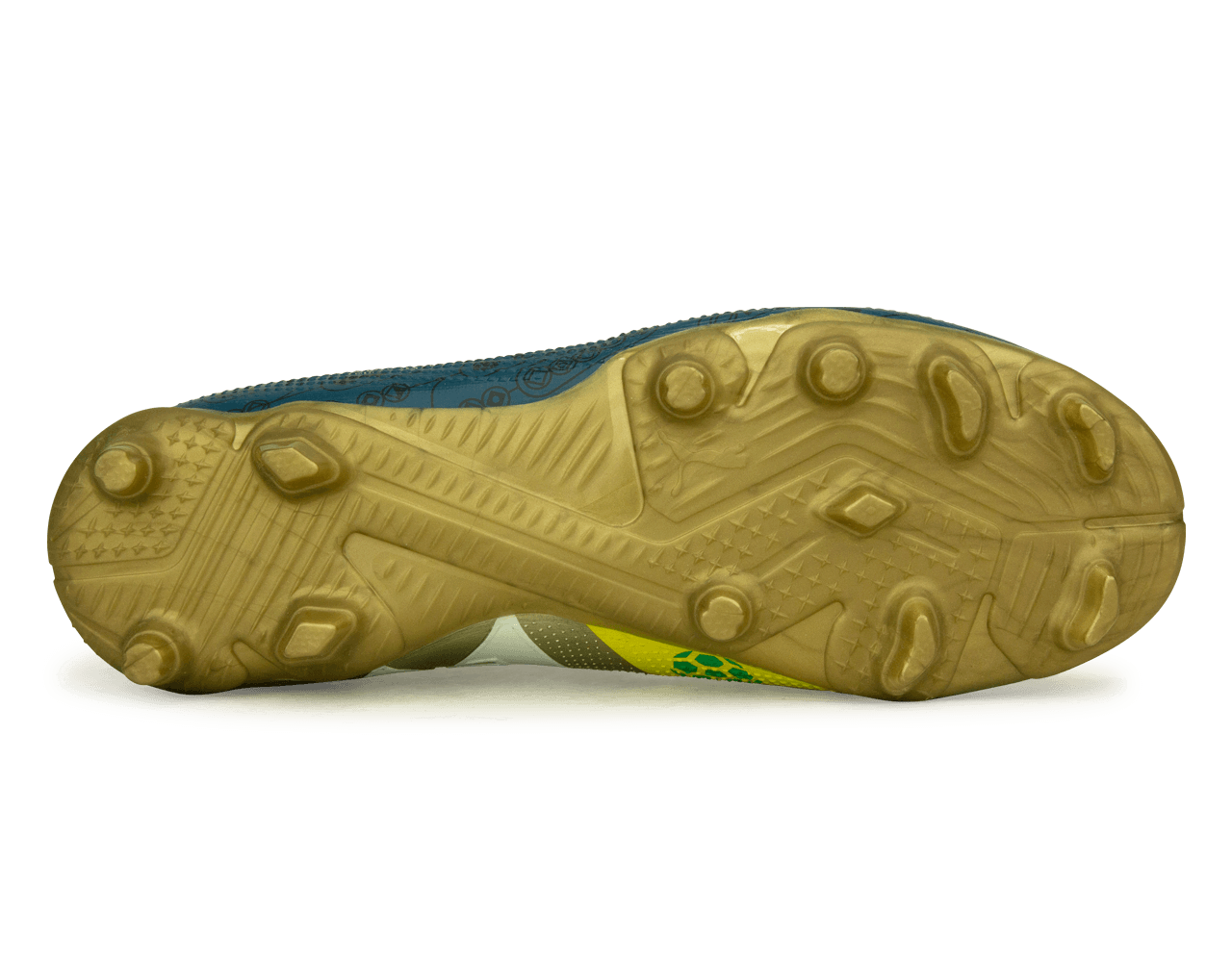 PUMA x Neymar JR Kids Future 7 Match BNA FG/AG Blue/Yellow/Green Gold、mySite、bottomscart